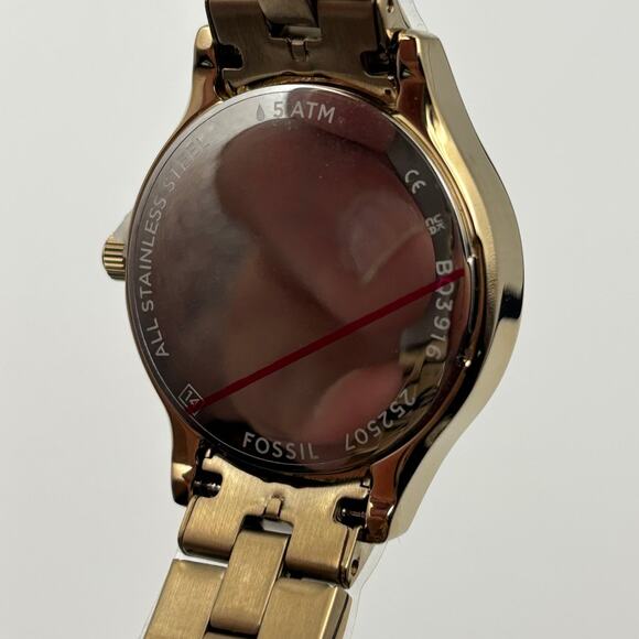 Fossil BQ3916 Women’s Modern Sophisticate 30mm Gold-Tone Stainless Steel – NWBT - Picture 3 of 15